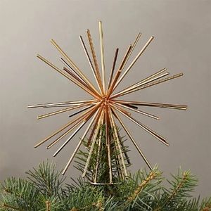 CB2 Gold burst tree topper